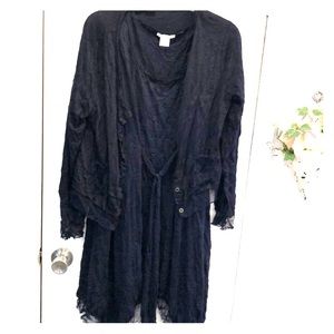 Blouse with matching jacket